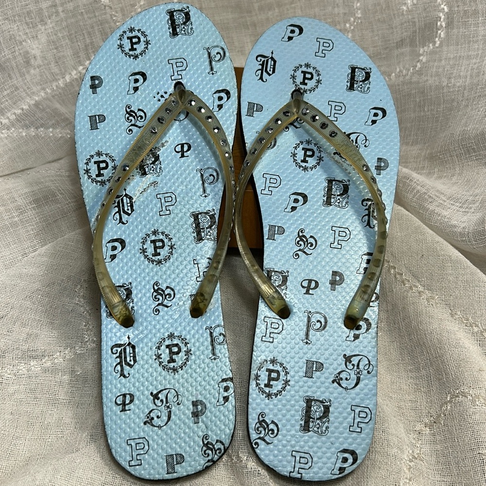 Nwot Pink Victoria’s Secret Flip Flops